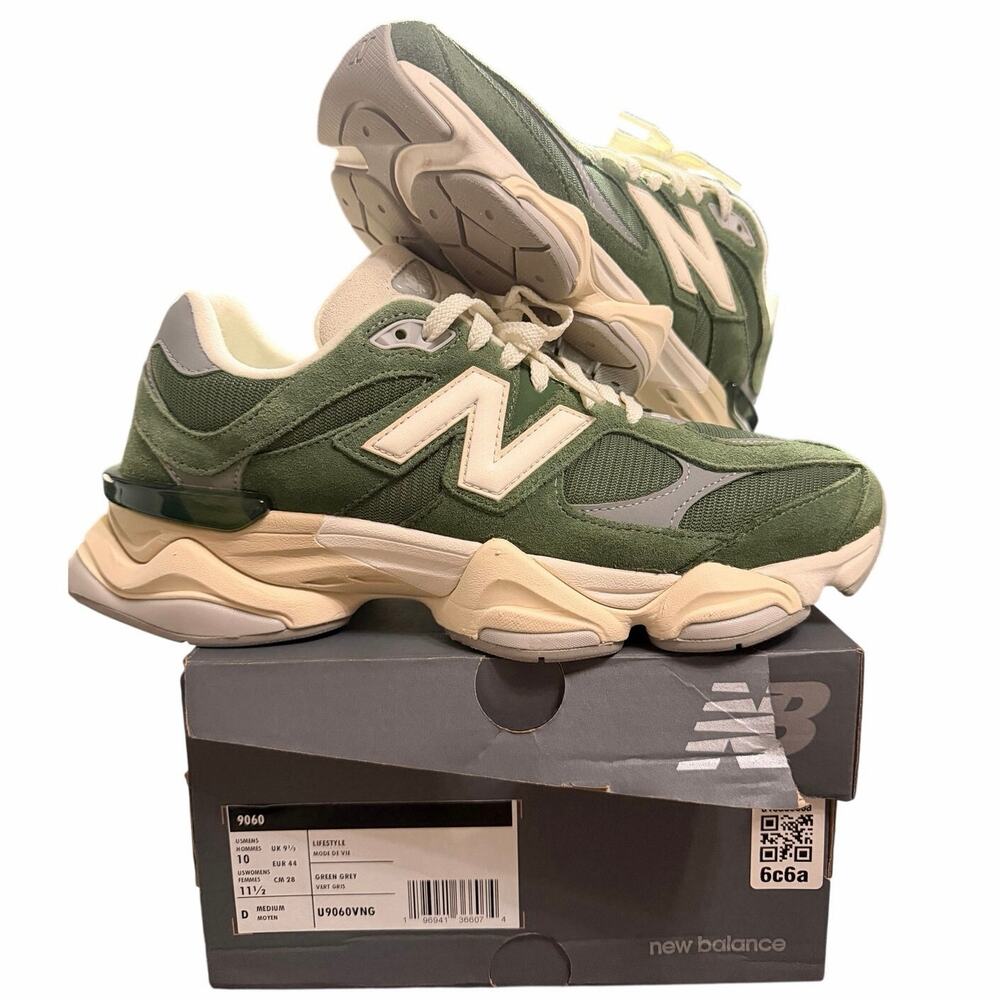 New Balance 9060 Nori U9060VNG Size 10 | Worn Once | OG Box